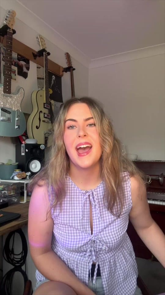 Post 7 by chloegillmusicc on TikTok (video)