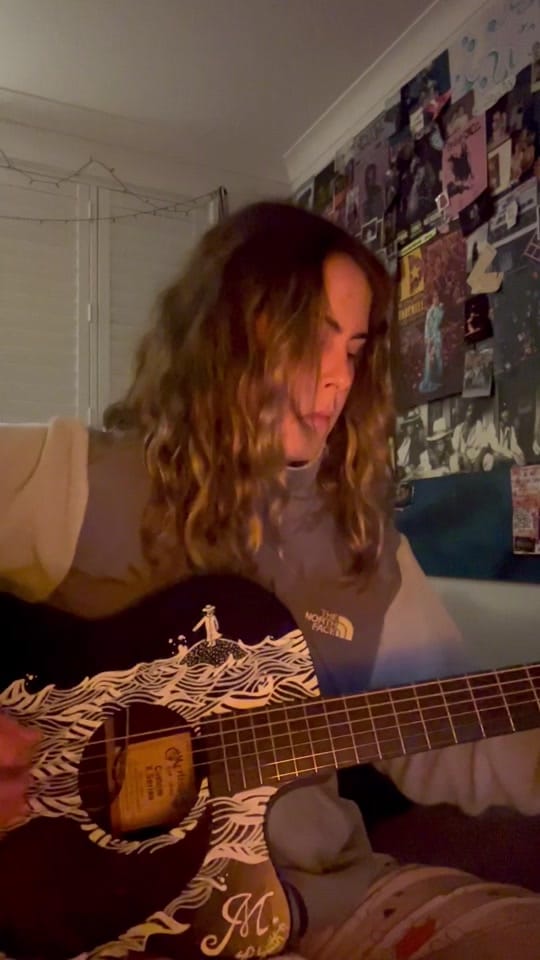 Post 1 by chloegillmusicc on TikTok (video)