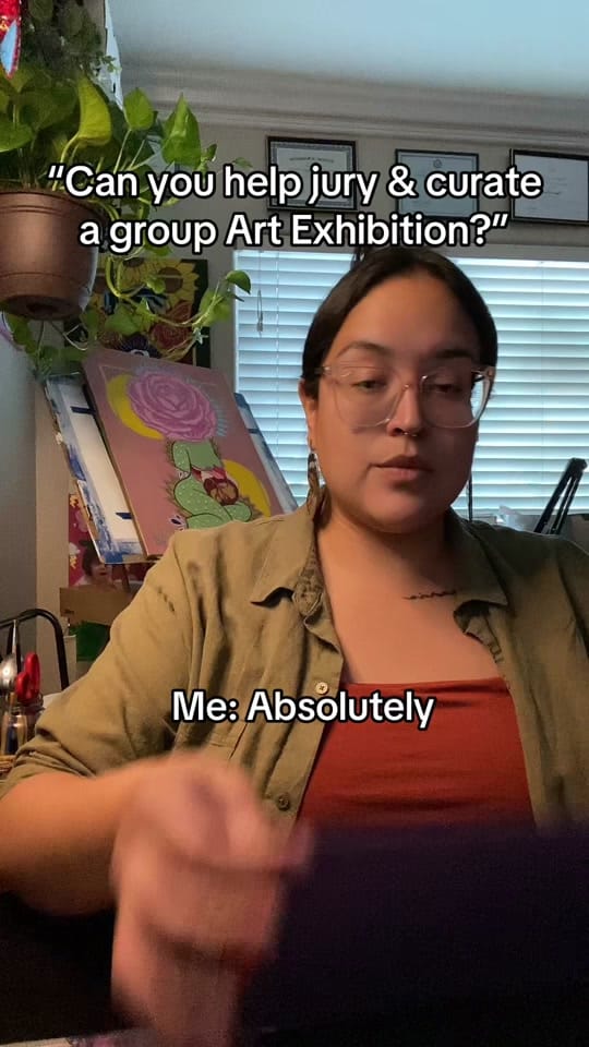 Post 7 by Yaz🎨|🌻Sagrario Arte Studio🌹 on TikTok (video)