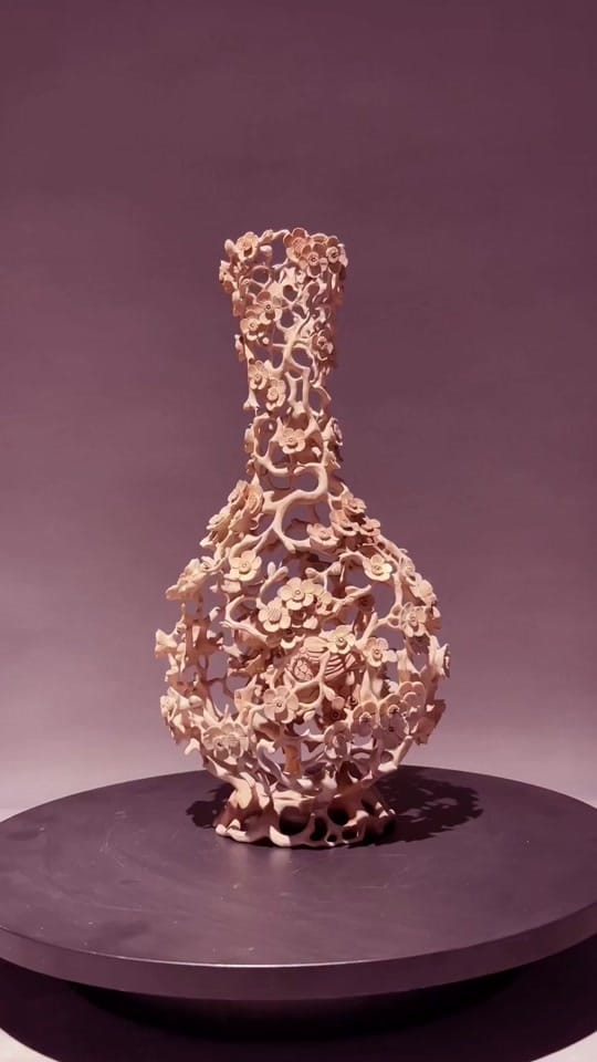 Post 1 by Wood Carving Art on TikTok (video)