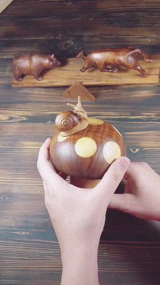 Post 7 by Wood Carving Art on TikTok (video)