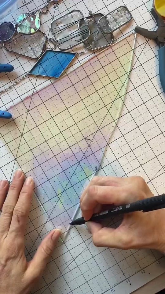 Post 1 by CulottaCreations Stained Glass on TikTok (video)
