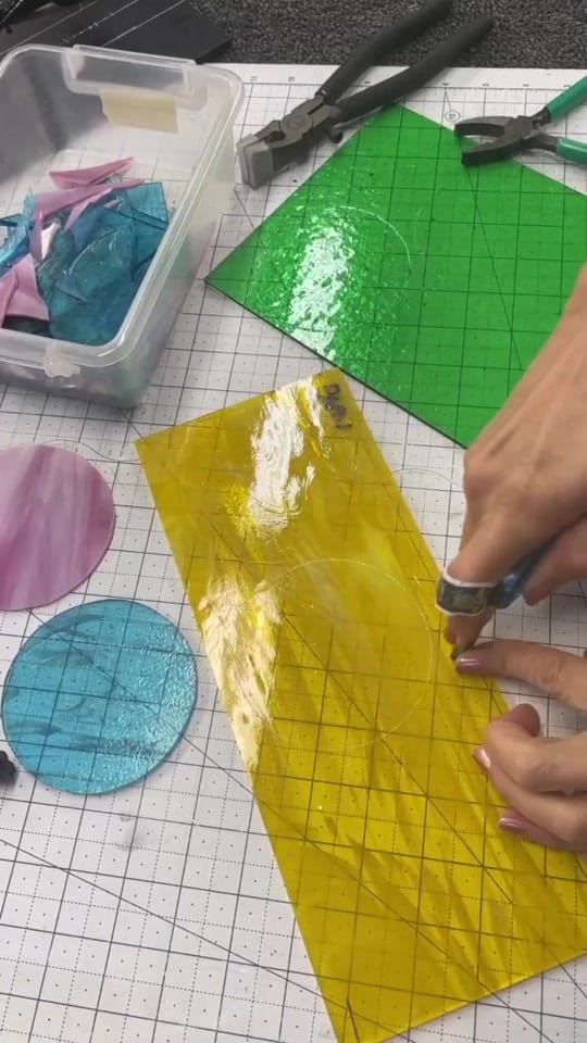 Post 8 by CulottaCreations Stained Glass on TikTok (video)