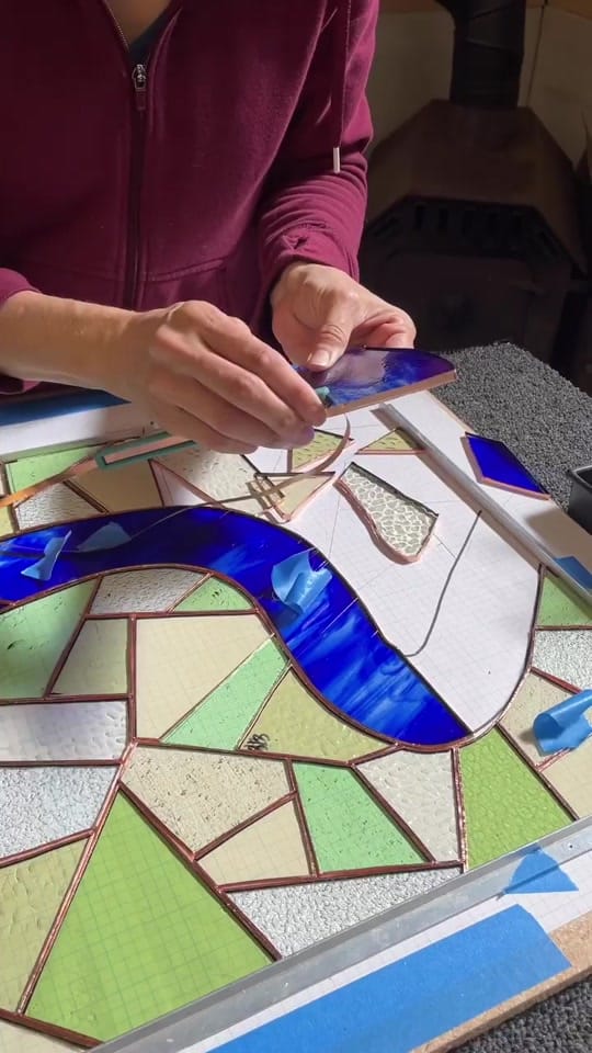 Post 7 by CulottaCreations Stained Glass on TikTok (video)