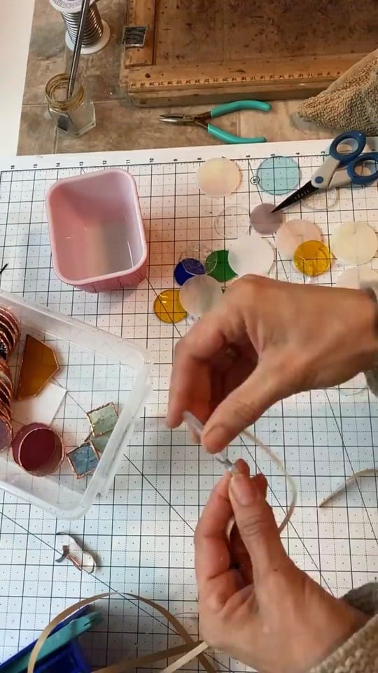 Post 9 by CulottaCreations Stained Glass on TikTok (video)