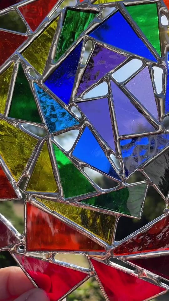 Post 4 by CulottaCreations Stained Glass on TikTok (video)