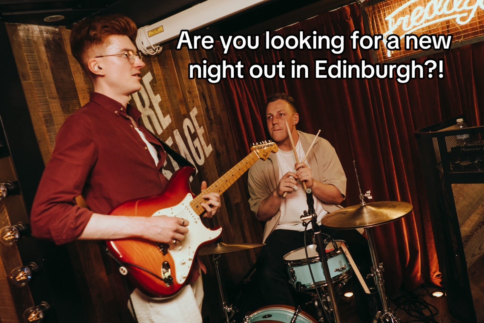 Post 6 by Freddys Edinburgh on TikTok (video)