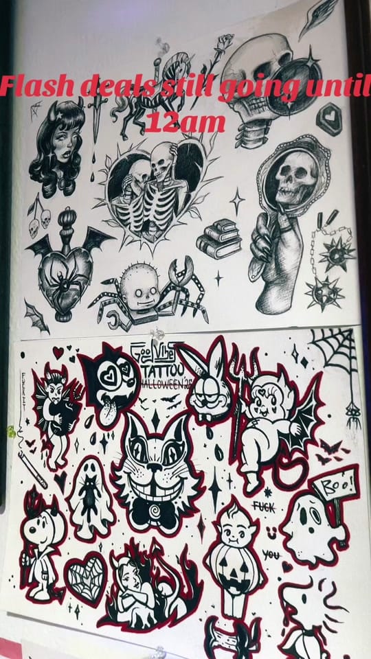 Post 2 by Good Vibes Tattoo Shop on TikTok (video)
