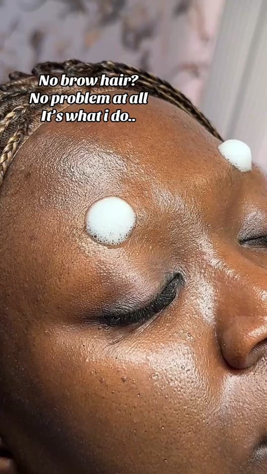 Post 9 by Brow +Lash Artist in Ikeja on TikTok (video)