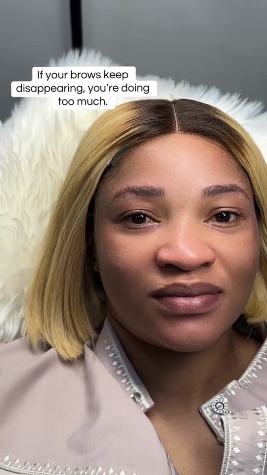 Post 3 by Brow +Lash Artist in Ikeja on TikTok (video)