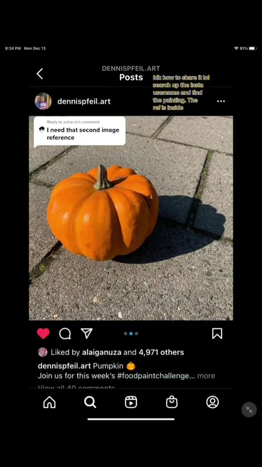 Post 1 by Mithrilda Artist & Oil Painter on TikTok (video)