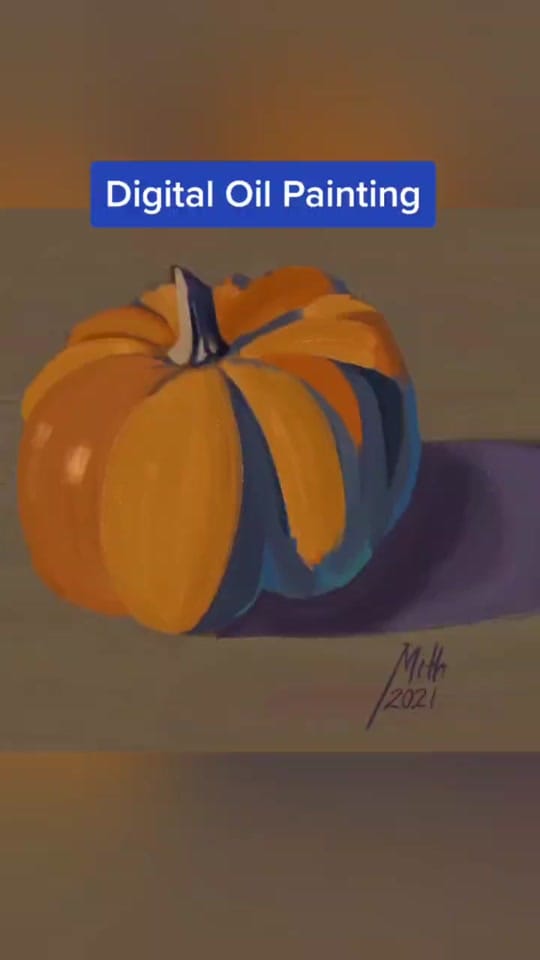 Post 4 by Mithrilda Artist & Oil Painter on TikTok (video)