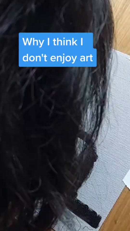 Post 6 by Mithrilda Artist & Oil Painter on TikTok (video)