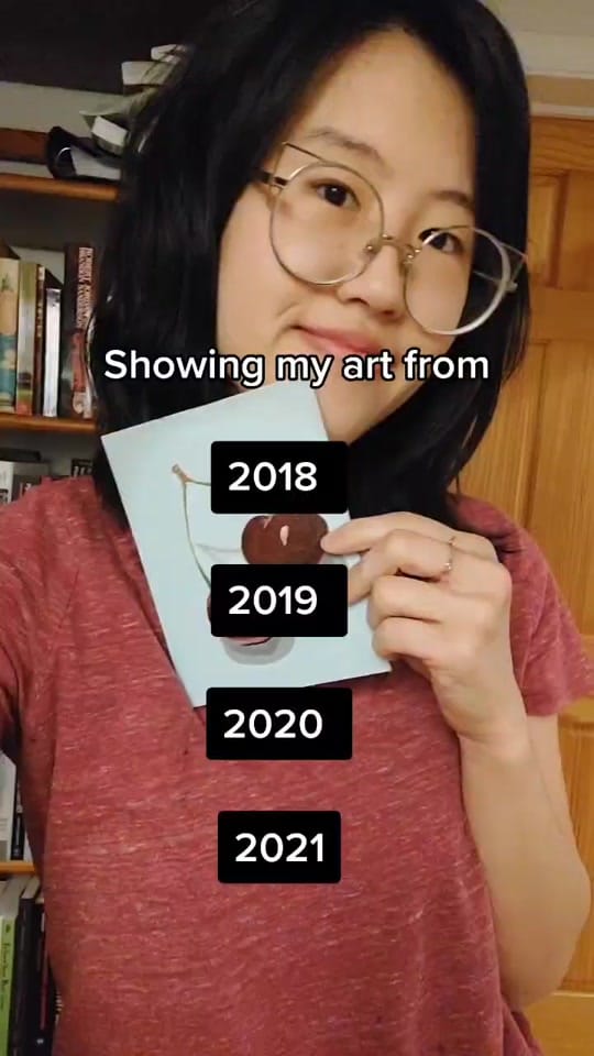 Post 9 by Mithrilda Artist & Oil Painter on TikTok (video)