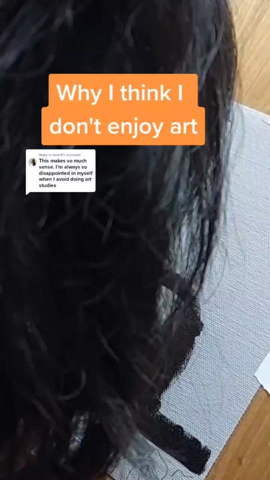 Post 5 by Mithrilda Artist & Oil Painter on TikTok (video)