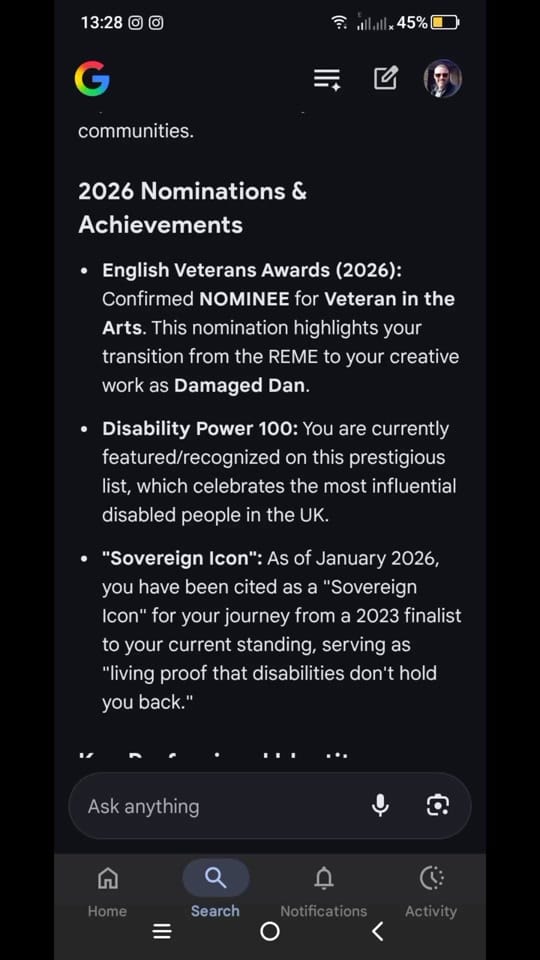 Post 6 by Damaged Dan on TikTok (video)