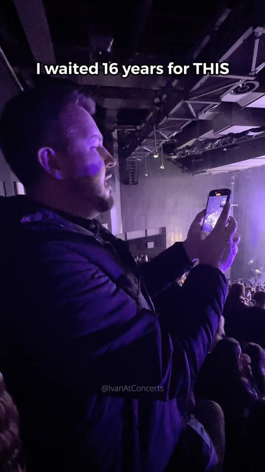 Post 6 by Ivan At Concerts on TikTok (video)