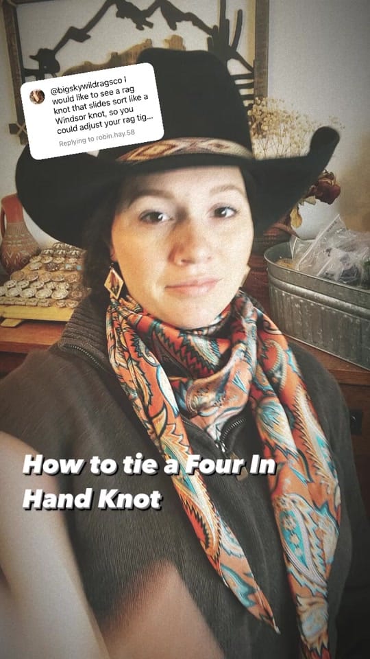 Post 5 by Big Sky Wild Rags on TikTok (video)
