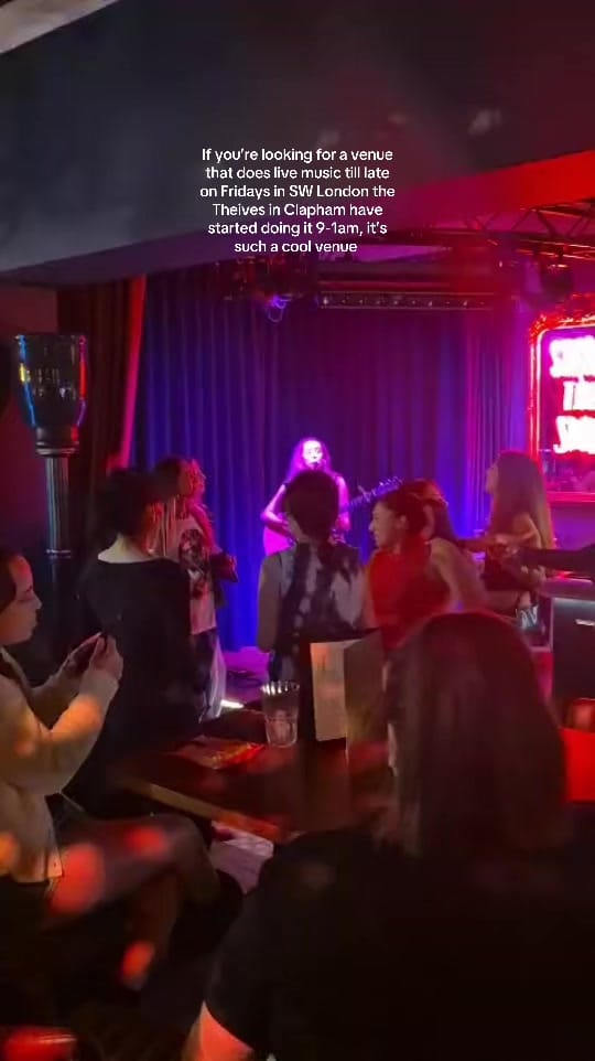 Post 2 by Chris | London night out on TikTok (video)