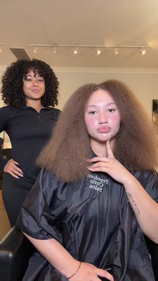 Post 7 by FREEDOM CURLS SALON INDY on TikTok (video)