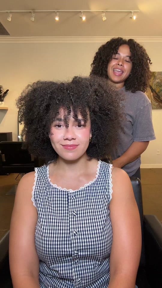 Post 2 by FREEDOM CURLS SALON INDY on TikTok (video)