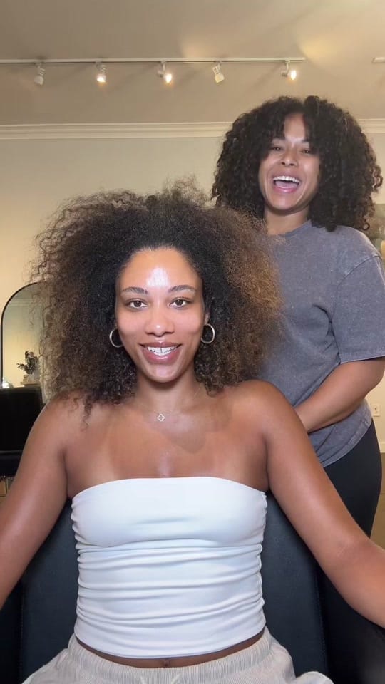 Post 4 by FREEDOM CURLS SALON INDY on TikTok (video)