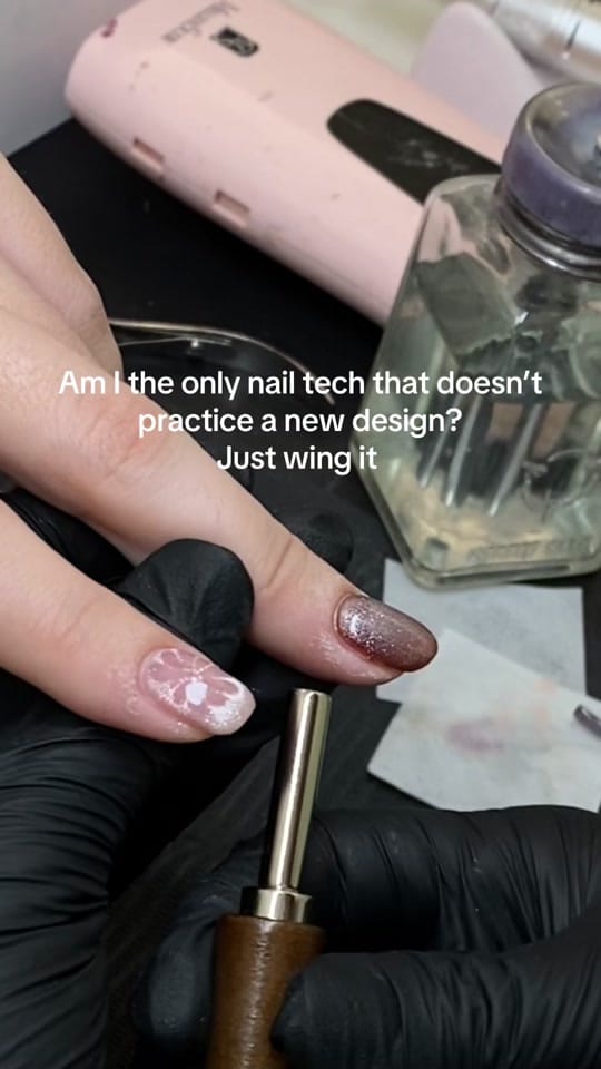 Post 2 by - az nail tech ˚ ༘♡⋆｡❀ on TikTok (video)
