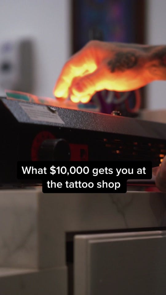 Post 5 by Mike DeVries Tattoos on TikTok (video)