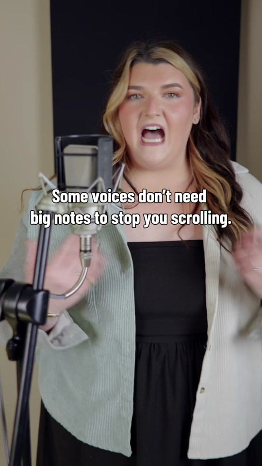 Post 1 by Vocal Sessions on TikTok (video)