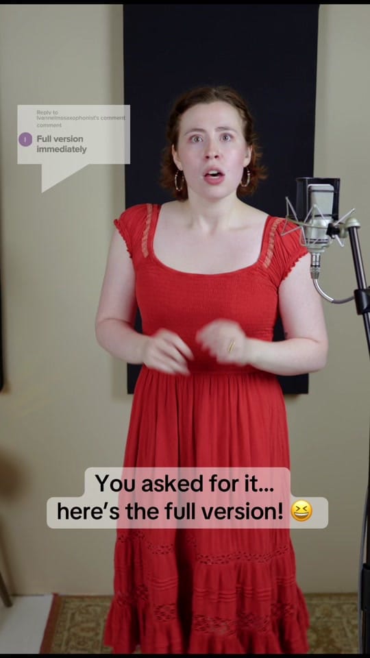 Post 8 by Vocal Sessions on TikTok (video)