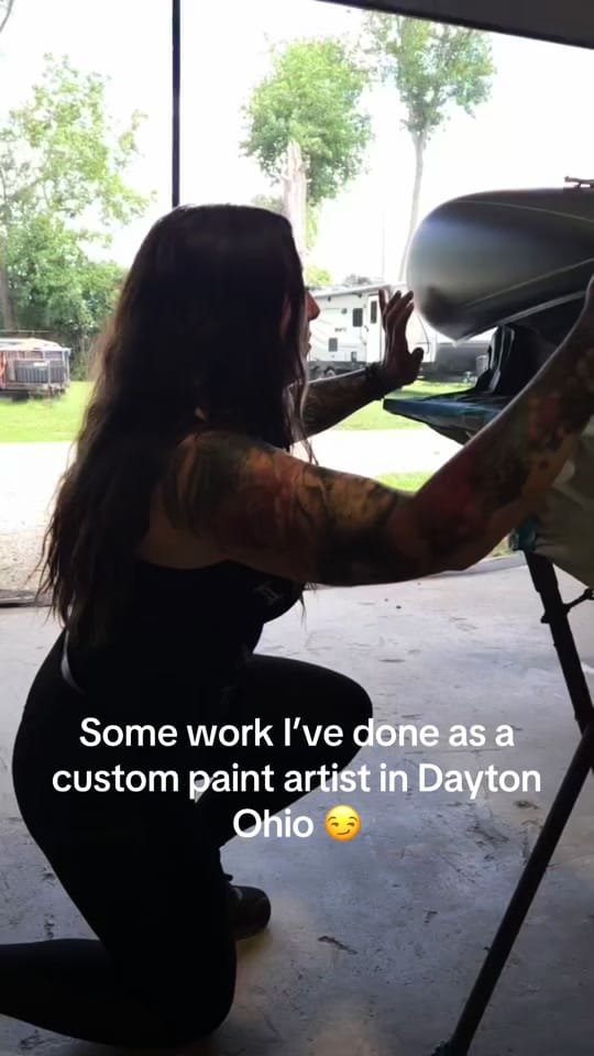 Post 8 by THE DRIP Kustom Paint Studio on TikTok (video)