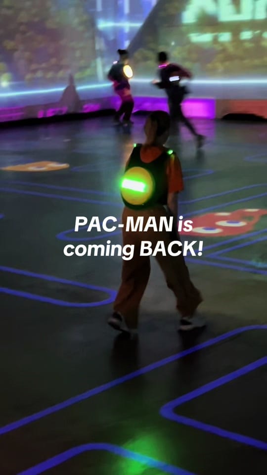 Post 4 by PAC-MAN LIVE EXPERIENCE on TikTok (video)
