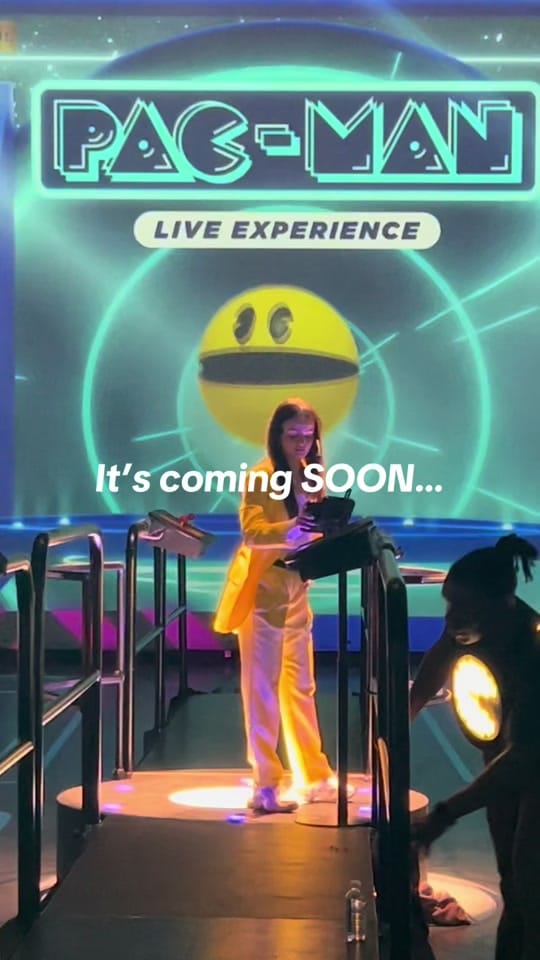 Post 6 by PAC-MAN LIVE EXPERIENCE on TikTok (video)