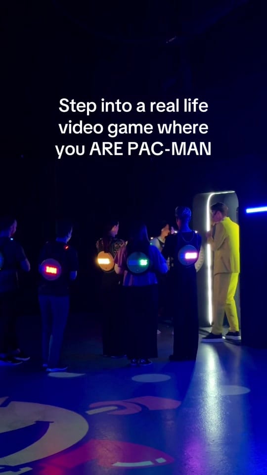 Post 9 by PAC-MAN LIVE EXPERIENCE on TikTok (video)