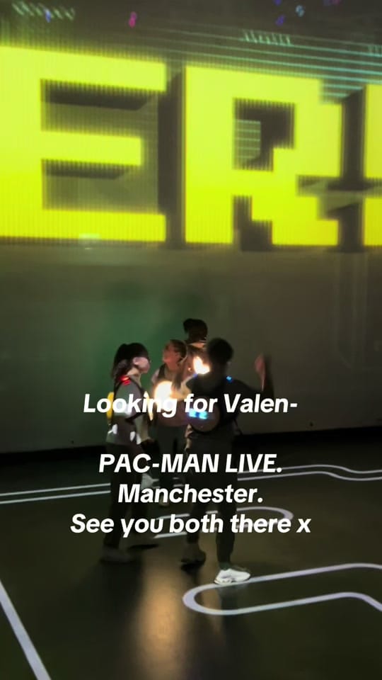 Post 2 by PAC-MAN LIVE EXPERIENCE on TikTok (video)