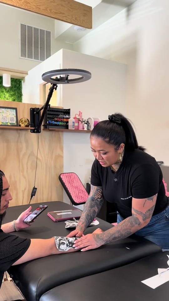 Post 4 by Florida tattoo artist on TikTok (video)