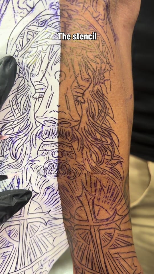 Post 3 by Florida tattoo artist on TikTok (video)