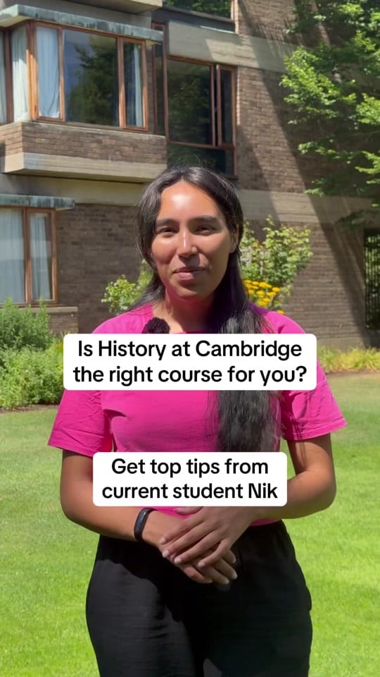 Post 9 by Churchill College Cambridge on TikTok (video)