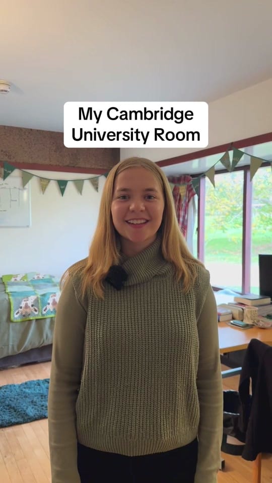 Post 2 by Churchill College Cambridge on TikTok (video)