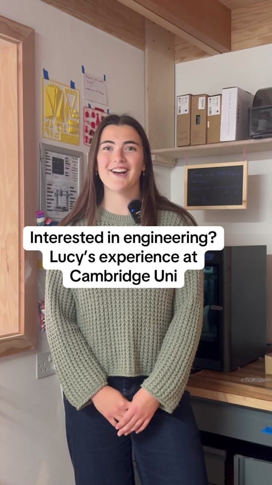 Post 10 by Churchill College Cambridge on TikTok (video)