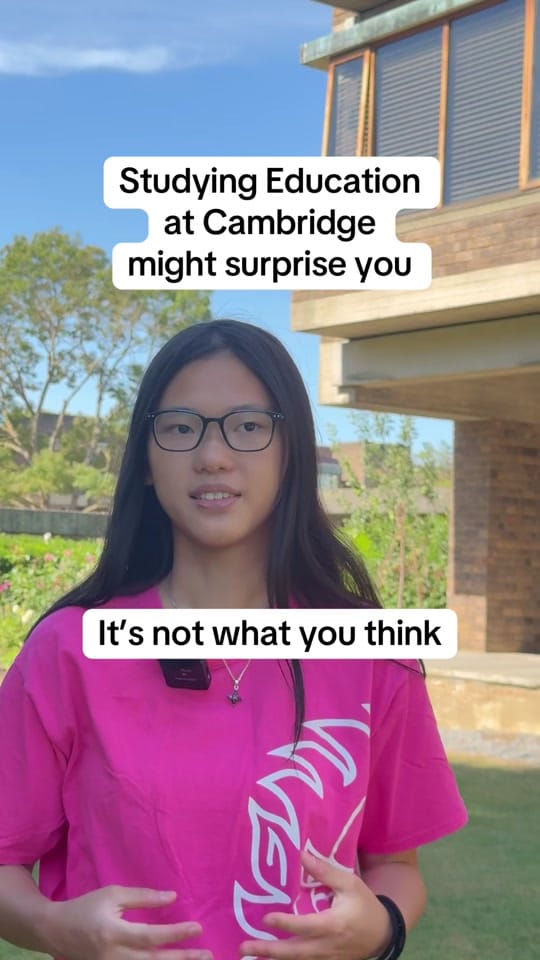 Post 6 by Churchill College Cambridge on TikTok (video)