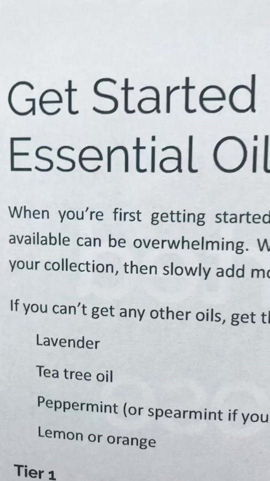Post 8 by Essential Oil Mama on TikTok (video)