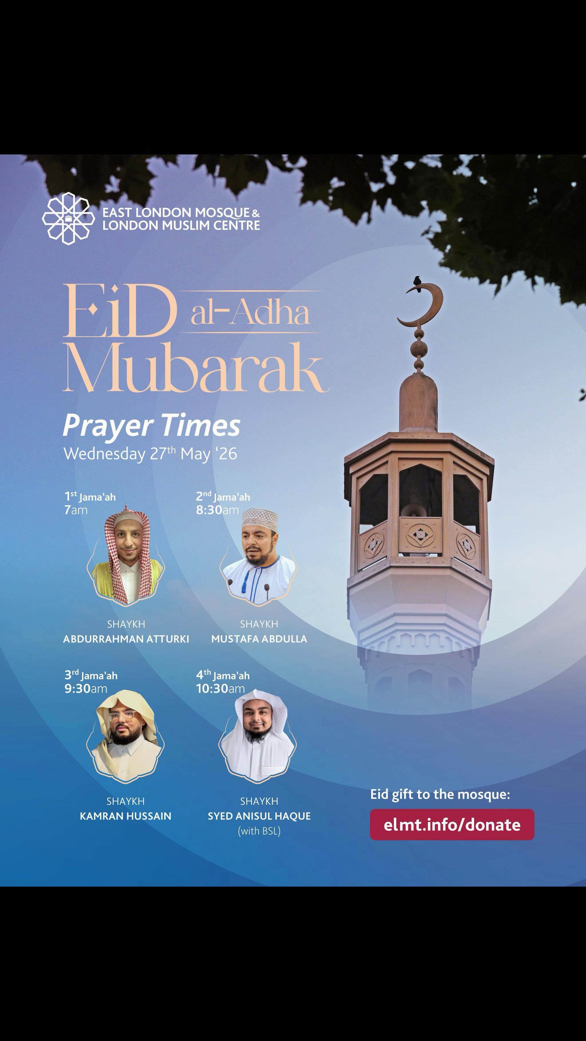 Post 9 by East London Mosque on TikTok (video)
