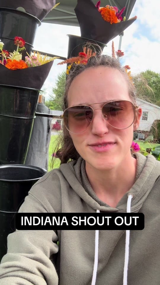 Post 10 by Esther The Flower Farmer on TikTok (video)