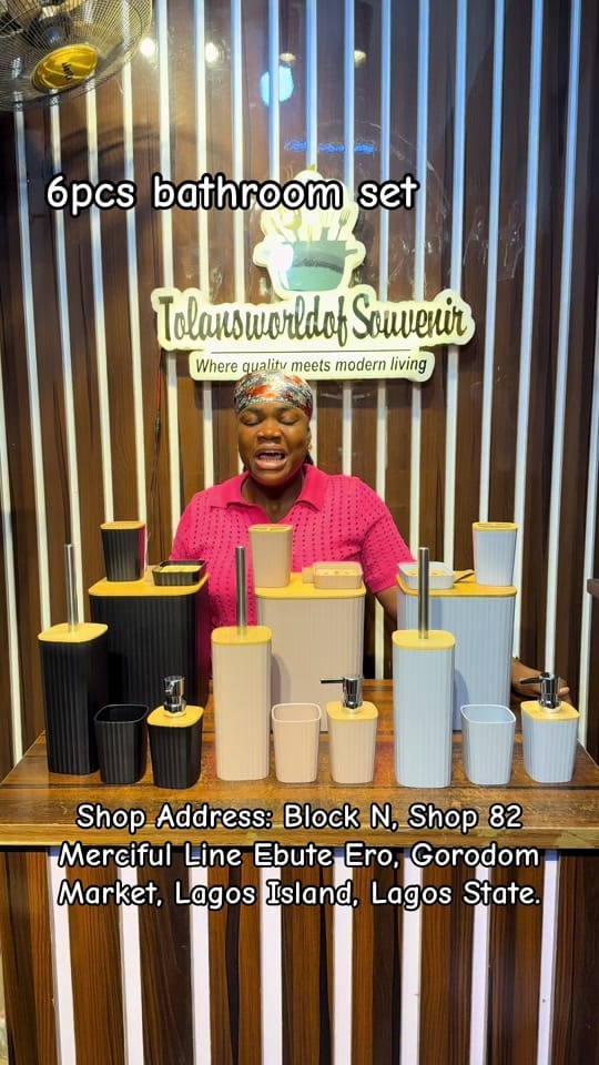 Post 5 by TOLANSWORLDOFSOUVENIR IN LAGOS on TikTok (video)