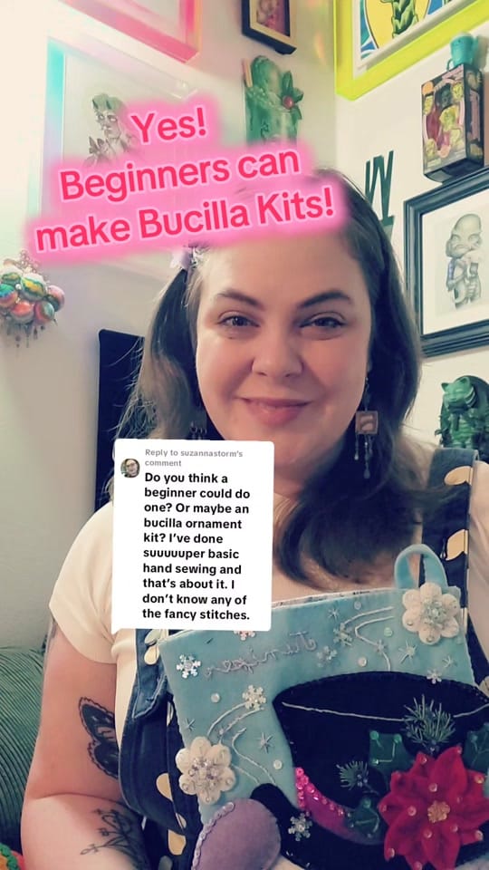 Post 10 by Eva | Felt Crafts & Bucilla 🪡 on TikTok (video)