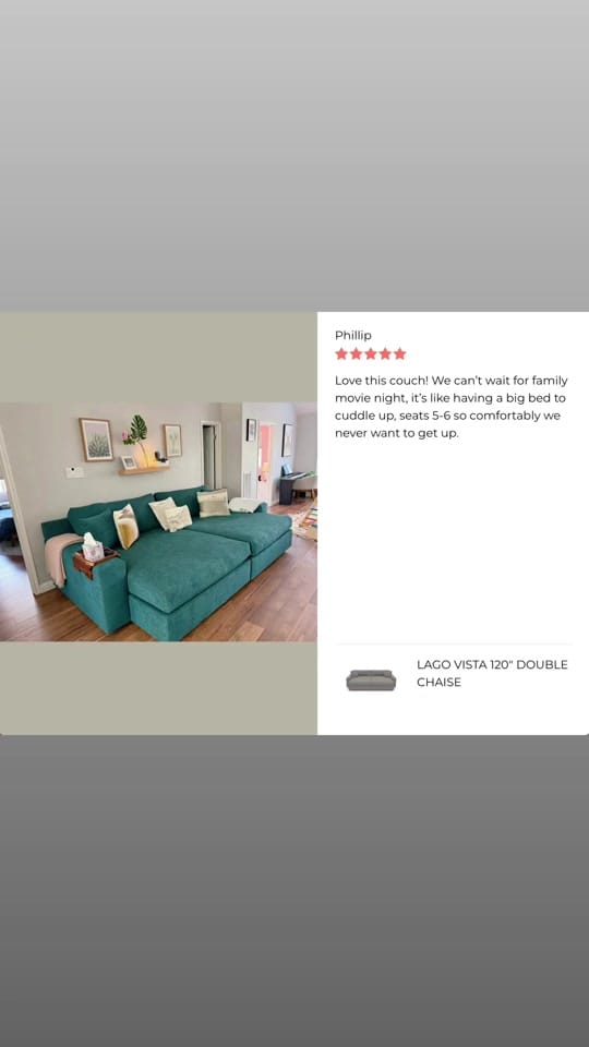 Post 4 by Couch Potatoes Furniture on TikTok (video)