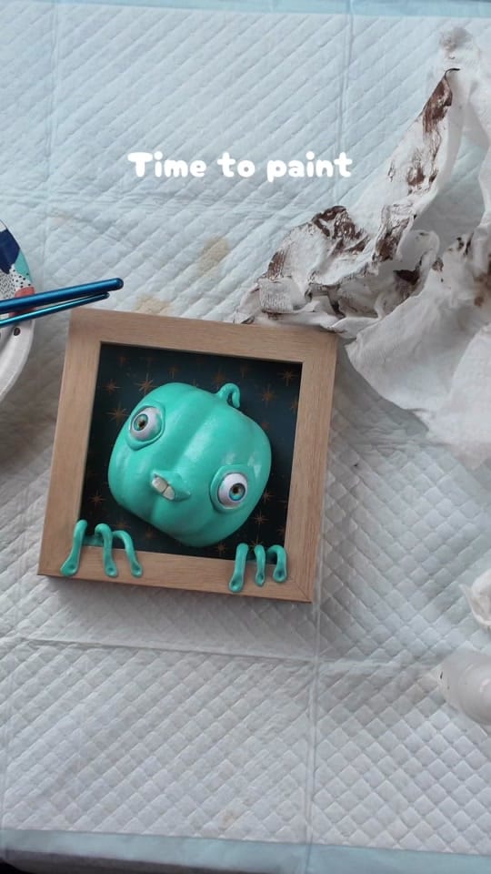 Post 5 by Oddly Sweet Art 🔪🐇🔪 on TikTok (video)