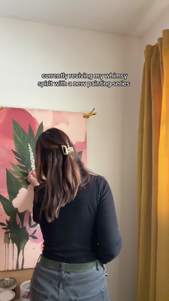 Post 8 by Tracy  |  murals + art on TikTok (video)