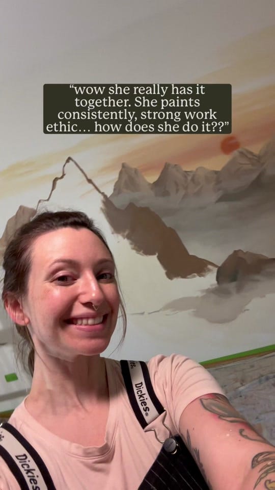 Post 3 by Tracy  |  murals + art on TikTok (video)